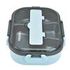 1.3L Thermal Lunch Box Stainless Steel 5 Compartments Lunchbox with Chopsticks Spoon for School
