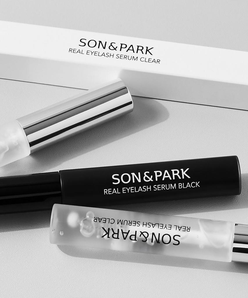 [2-pack] Son & Park Real Eyelash Serum (Clear/Black)