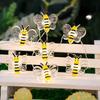 Bee Flower Lights Battery Operated Bee String Lights For Bedroom Plants Patios Party Wedding Xmas Decorative String Lights
