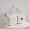 Little Bear Embroidered Baby Diaper Bag Large Capacity Handbag  for Travel Outdoor