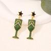 Popular New Year's Party Goblet Party Earrings European and American Jewelry Women's New Earrings