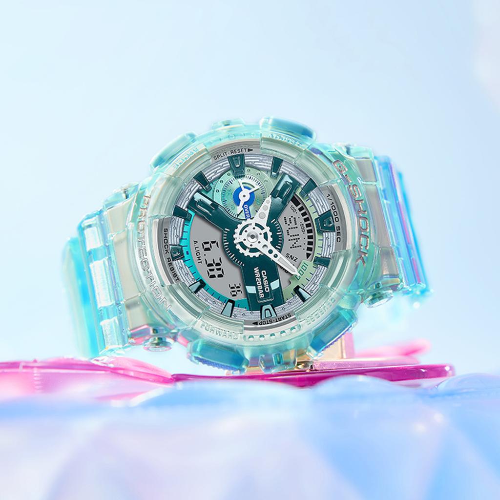 CASIO Quartz Movement Watch Women's Watch Green Dial GMA-S110VW-2APR