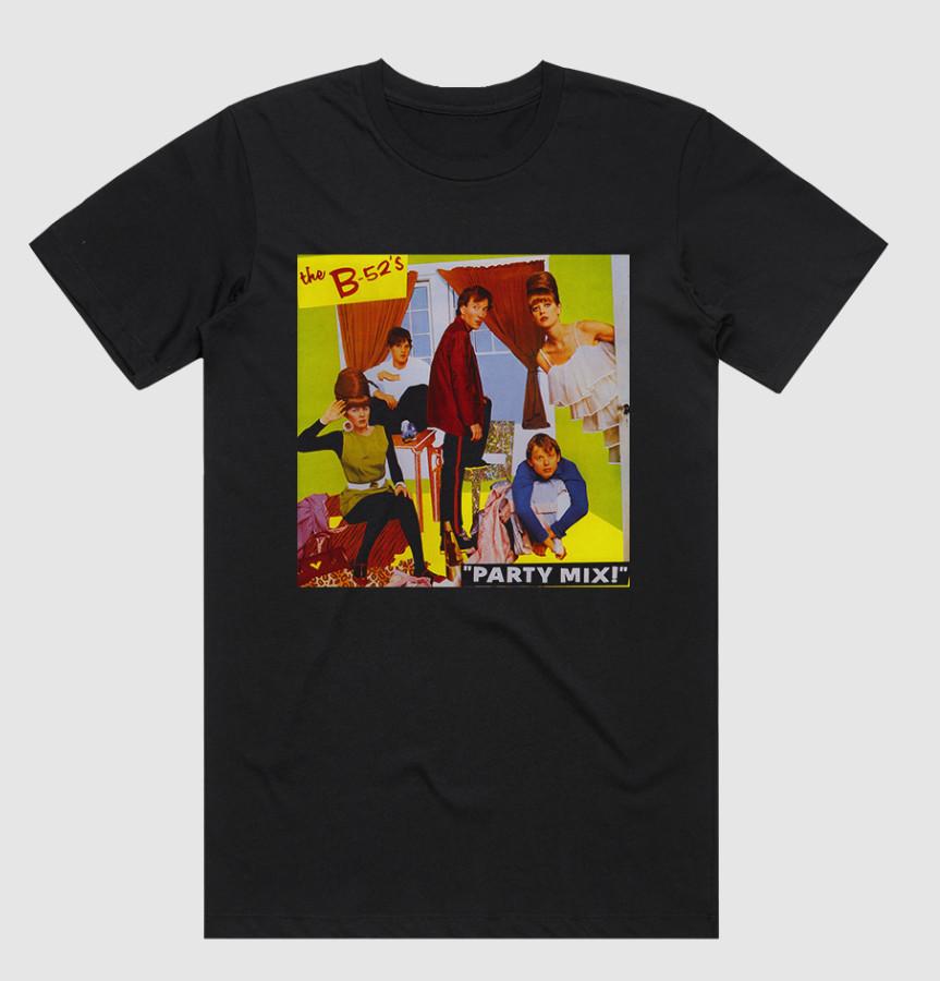 The B-52s Party Mix Album Cover T-shirt size S-5XL S