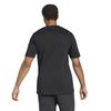 Adidas Essentials Short Sleeve Size XL Men's T-Shirt, KRG03, Black/White (JE8945),