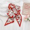 Multifunctional Flower Printed Hair Band Headwear Scarves 6.5cm*90cm