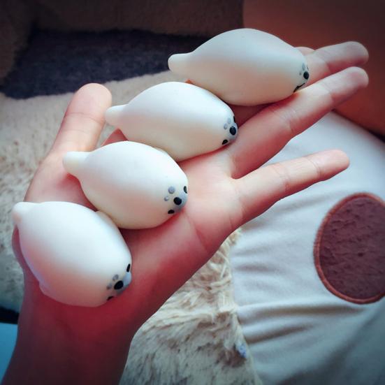 Mini Animal Seal Squeeze Toy Relaxation Stress Relief
