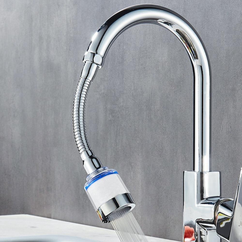 New Swivel Faucet Water Filter Remove Chlorine Heavy Metals Filtered Showers Head Soft Hard Water Bath Filtration Purifier 1080°