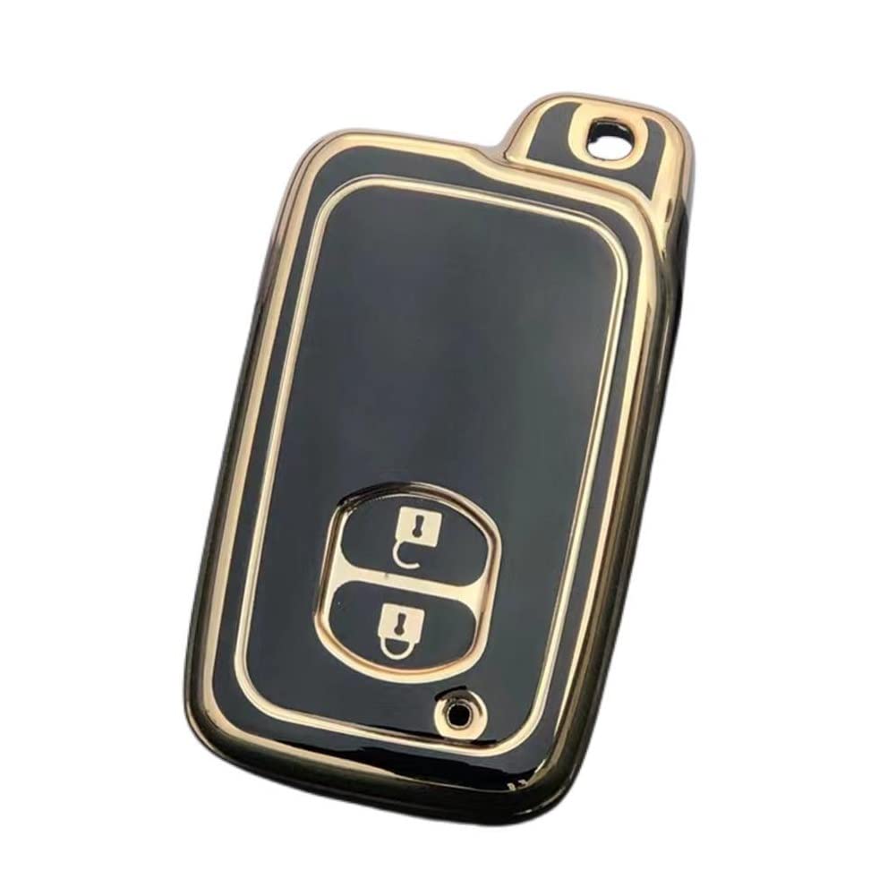 

Aqua Key Case Fit Toyota Prius Vitz Corolla 86 Key Cover IQ Mark X key case чёрный