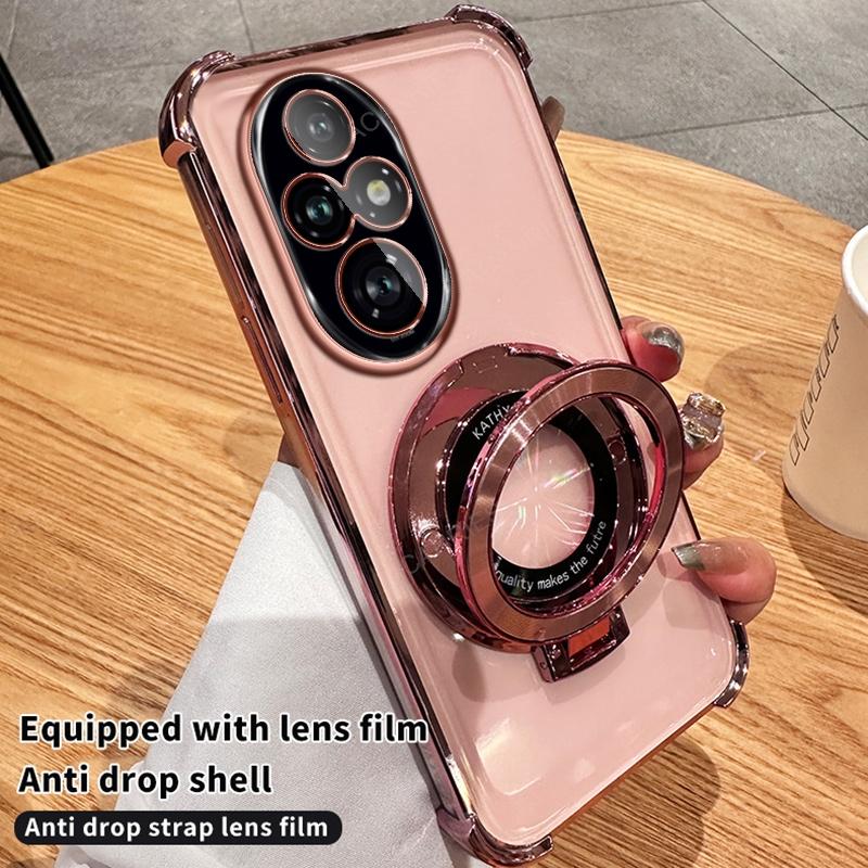 

Чохол із протиударним покриттям з круглим кронштейном для Huawei Honor 200 Pro 100 90 Lite 70 50 X9 5G X9b X9a X7b Cover Honor200 Honor X9a 5G