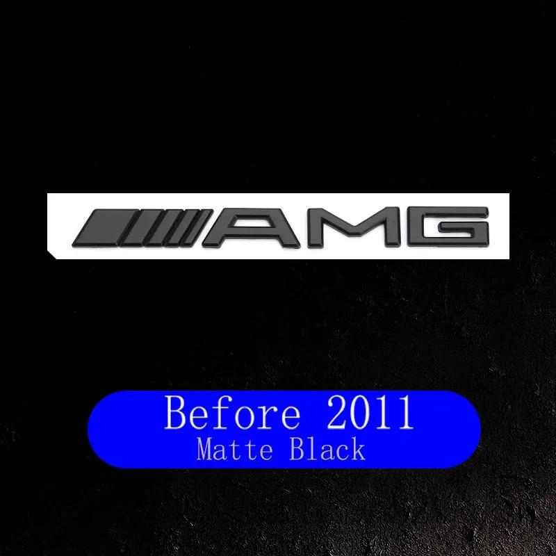DHP3 New 2025 Hot AMG Logo Car Tail Trunk Auto Emblem Sticker Accessories For Mercedes Benz Brabus Smart Maybach W204 GLC CLA W205 W2