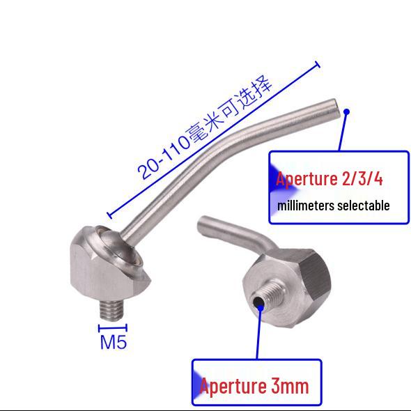 Stainless Steel High-Pressure Universal CNC Lathe Cooling Nozzle Head