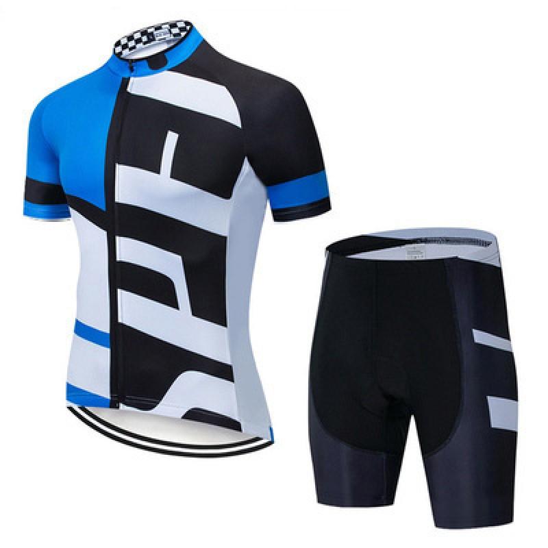 Men Women Cycling Jersey Set Short Sleeve Mountain Bike Apparel Quick Dry Breathable Riding Kit