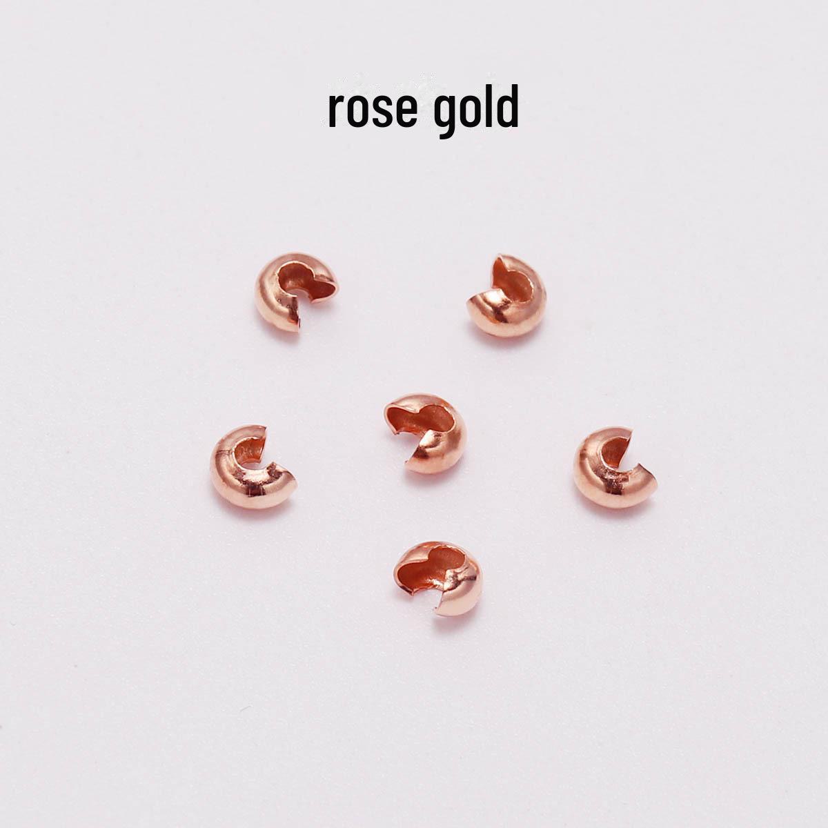 

С-образные разделительные бусины для изготовления ожерелий - DIY аксессуары для позиционирования ювелирных изделий 3mm [100 pcs/bag/5g]