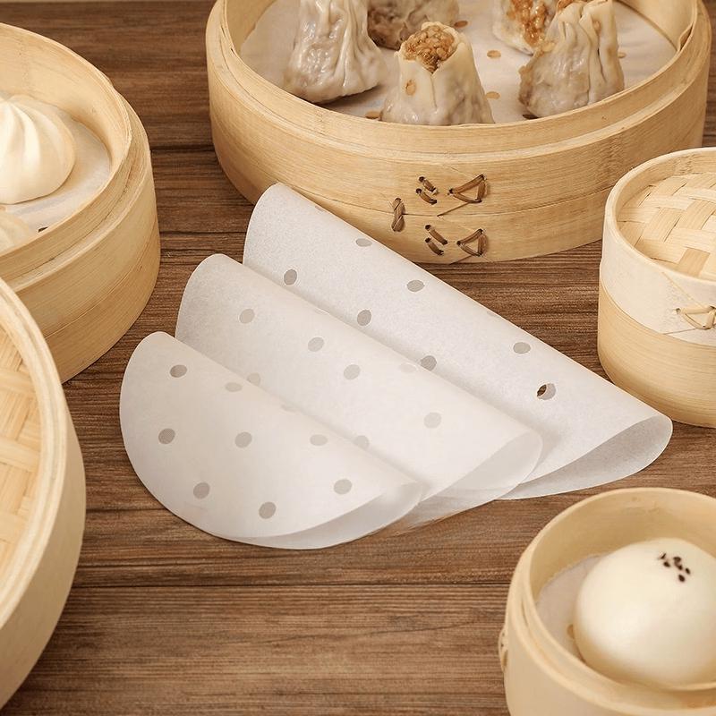 9cm Non-Stick Steamer Paper Liners, 500 Sheets