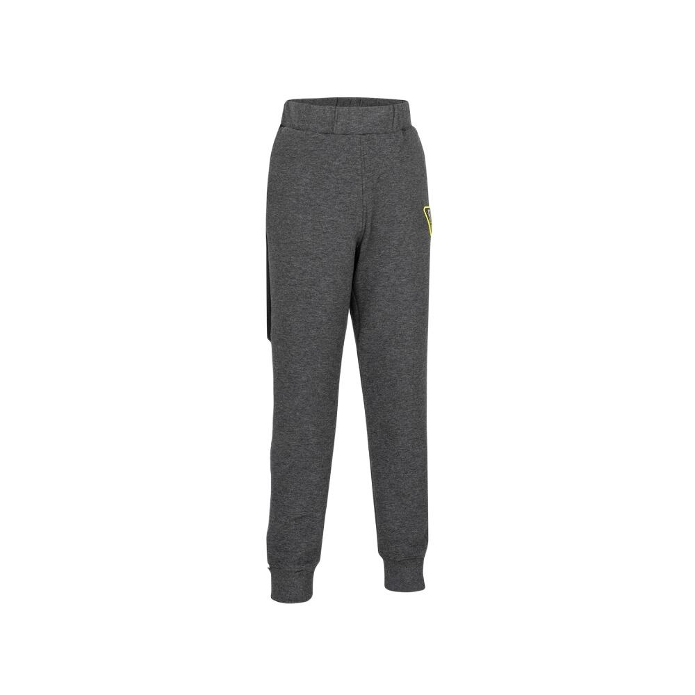 

DECATHLON Knit Sweatpants 900 Fitted Comfortable Breathable Cotton for Kids 5-6Y темно-серого