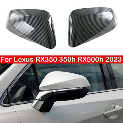 Pro Lexus RX350 350h RX500h Kryt Zrcátka Bočního Zrcátka Zadního Pohledu Nálepka Kryt Křídla Vnější Dveře Kryt Zrcátka Zadního Pohledu Lišta Uhlíkové Vlákno