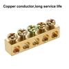 Docking High Power High Power Splitter Conductor Brass Quick Terminal Block Terminal Blocks Electrical