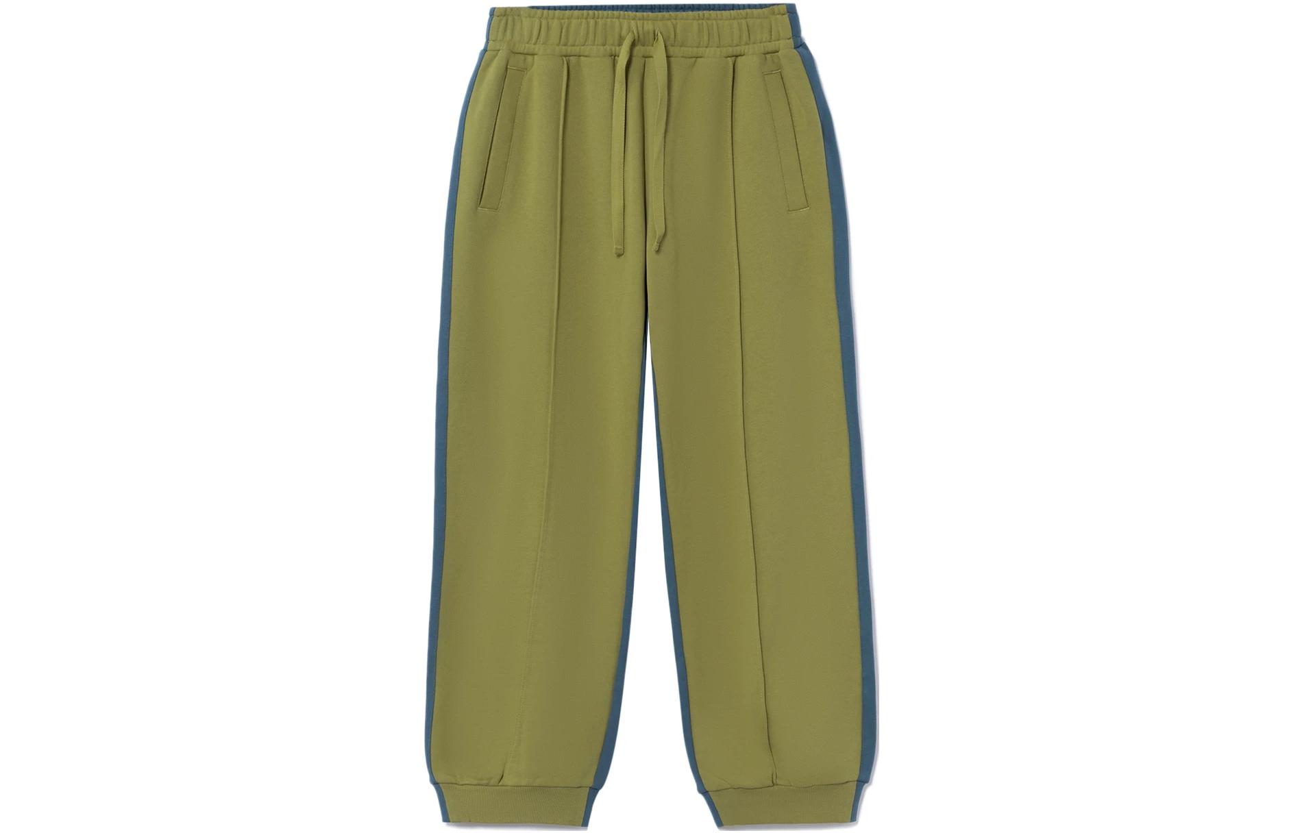 Li Ning Urban Outdoor Collection Knitted Sweatpants Men s Green AKLRF11-2 XL