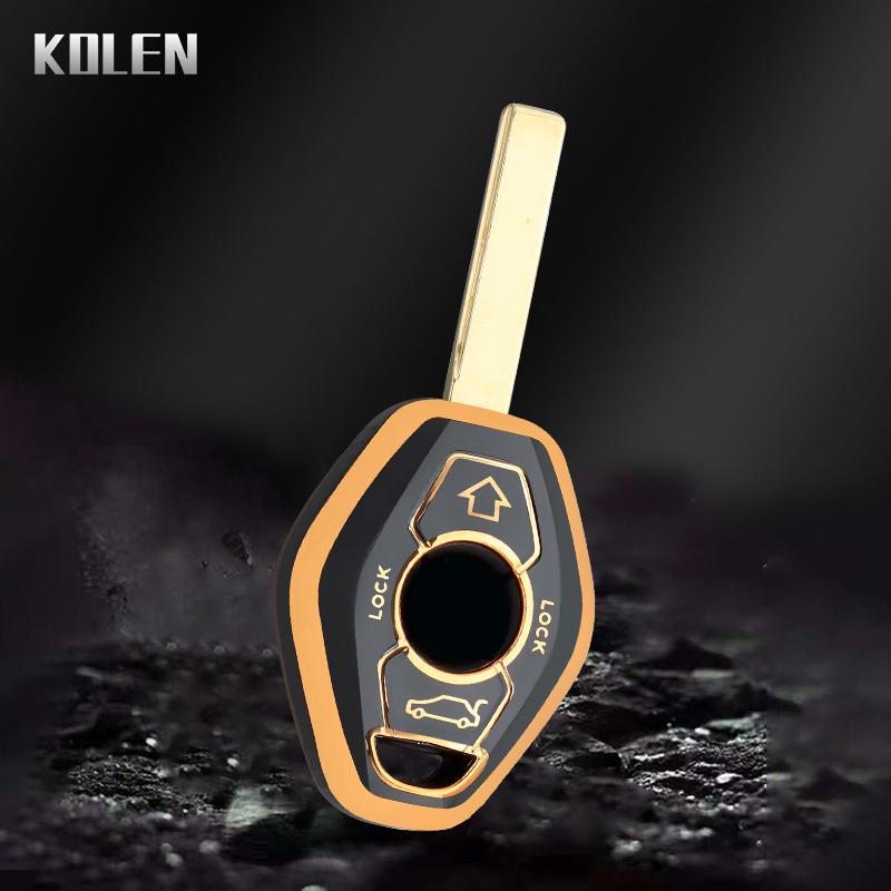 TPU Car Remota Key Cover Case Shell Fob for BMW 7 Series X3 X5 Z3 Z4 3 5 E38 E39 E46 E83 M5 325i Fashion Keyless Holder Keychain