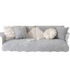 French Cream Style Sofa Cushion Winter Solid Color Plush New Thickened Cover Non-Slip Sofa Cover Cloth Towel Cushion