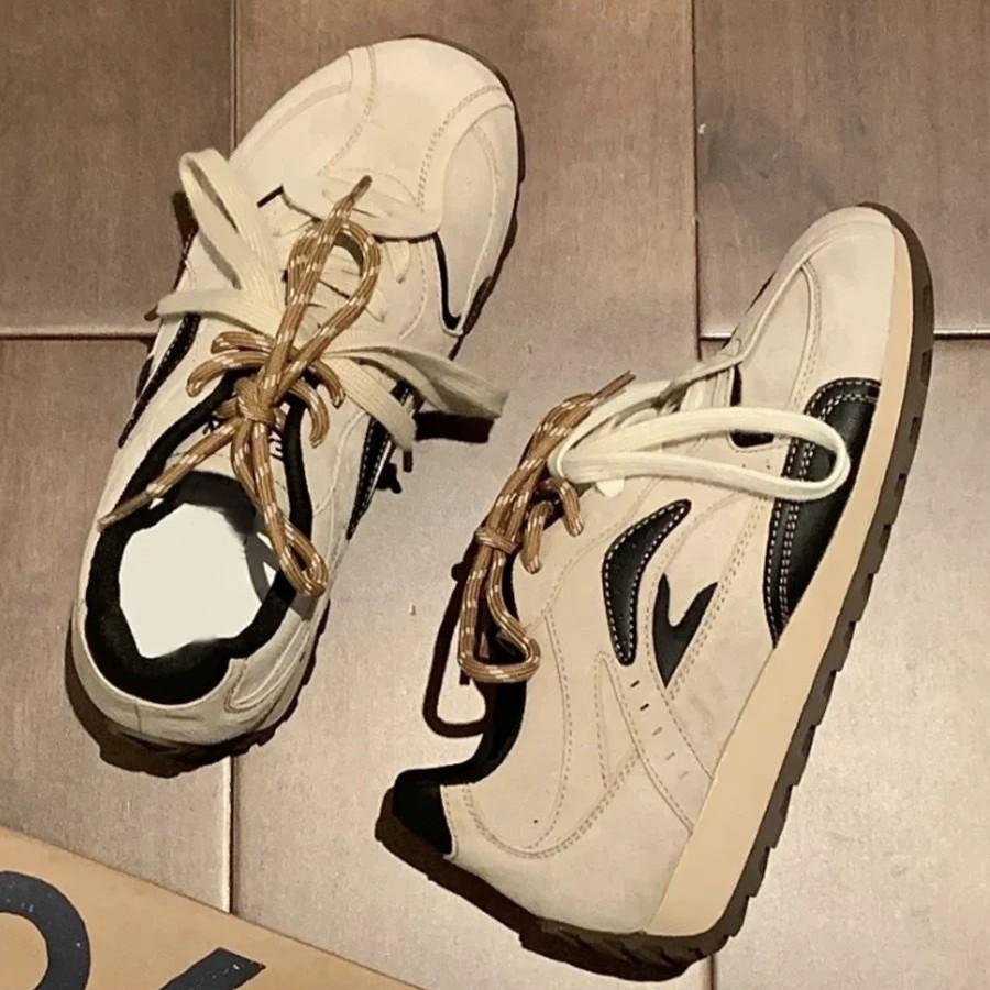 

Platform dad shoes women 2025 new casual sports shoes lightweight running shoes ugly cute little white shoes tide 40