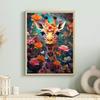 DIY Diamond Painting Colored Giraffe Cross Stitch Kit Mosaic Art Diamond Painting Full Circle/Square Diamond Home Decoration
