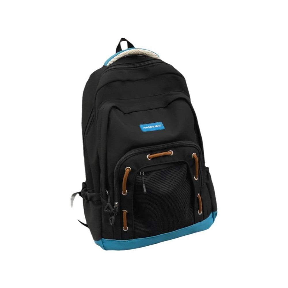 

Регулируемые лямки Повседневный рюкзак Множество карманов Дорожная сумка Школьный рюкзак Школьная сумка Школа чёрный