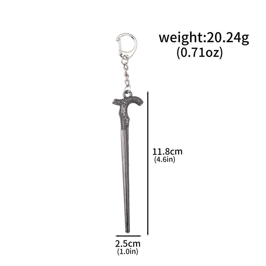 Dante's Devil May Cry Car Pendant: Rebellion Sword & Ebony Rose Pistols