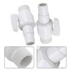 Efficient 2 Way Pool Filter Replacement Non-Corrosive Valves Ball Valves Replacement Easy Installation for Pool Plumbing