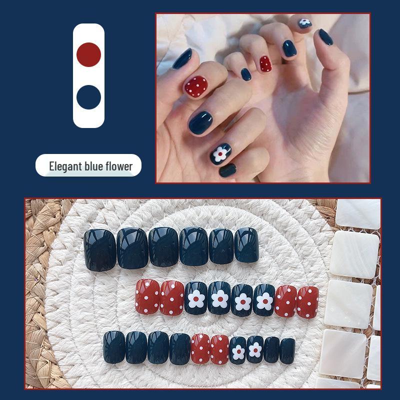 Press-On Removable Fake Nails - Fashionable Manicure Nail Tips