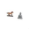 Sculpture Figurine Artwork Collectible Ornament Statue for Desk Decoration Bookcase Living Room