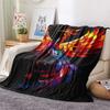 Phoenix Print Flannel Blanket, High Quality Comfortable for All Seasons, Home Decor, Warmth and Comfort, Perfect for Christmas Gifts