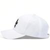 Unisex Persönlichkeit Buchstaben Stickerei Baseballkappen Frühling und Herbst Outdoor Verstellbare Freizeit Hüte Sonnenschutzhut Sportkappe