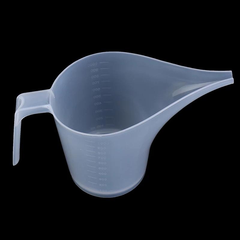 Tuit Vloeistof Plastic Maatbeker Beker Afgestudeerd Oppervlak Koken Keuken