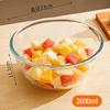 ZISIZ Thickened Glass Mixing & Salad Bowl