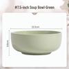 RuHan Jasmine Light Luxury Cream Bone Porcelain Soup Bowl Set