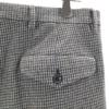 MIUMIU Made In Italy Wool Blend Houndstooth Pattern Slacks Pants Women Used