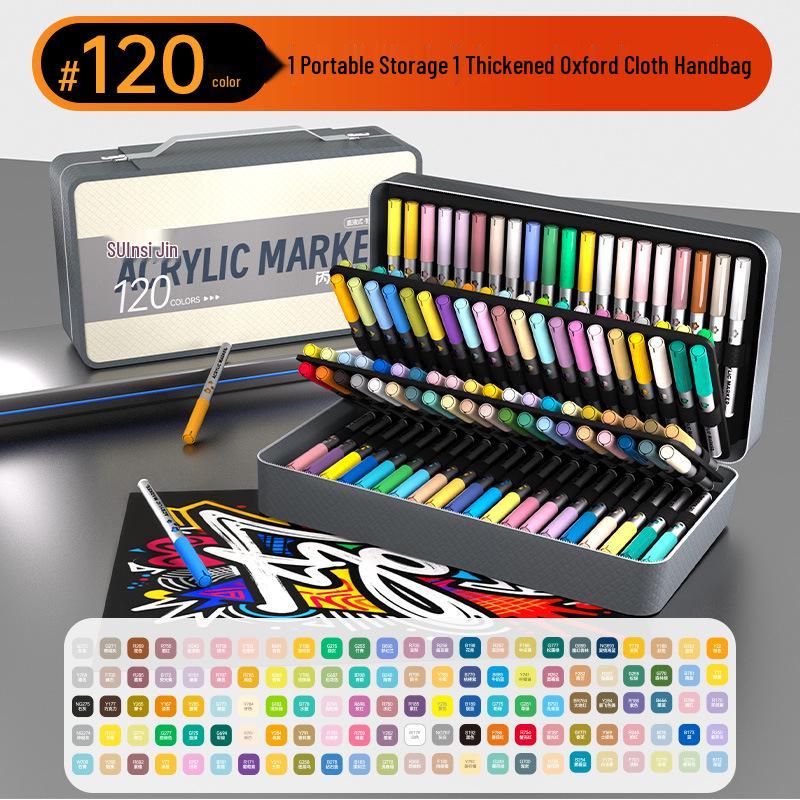 Acrylmarker Weiche Spitze: Waschbar & Deckend für Kinder-Kunstprojekte