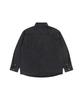 Lab101 Oversized Zipper Multi-Pocket Denim Jacket (Black)