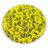 60Pcs 4*7mm Peace Shape Loose Beads DIY For Jewelry Making Necklace Bracelet Wholesale Pendant