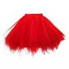 Falda de Tul para Fiesta de Halloween Tutú de Tul Vestidos de Princesa Vestidos de Boda Faldas de Malla Faldas para Actuación de Danza Tutú de Tul con Capas Esponjosas