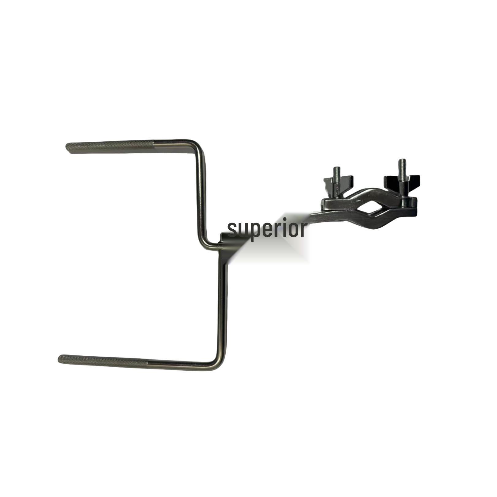 Universal Rotating Cymbal and Cowbell Mini Extension Bracket