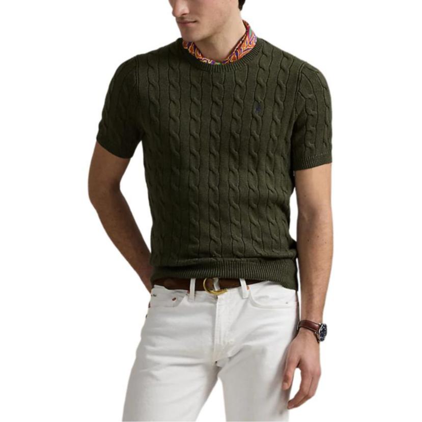 Polo Ralph Lauren Knitwear Standard Men's Green MNPOSWE1N820050-300