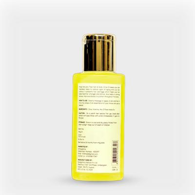 Khadi Nature’s Tree Olive Oil For Hair, Skin and Face Massage Specialist, 100 Ml