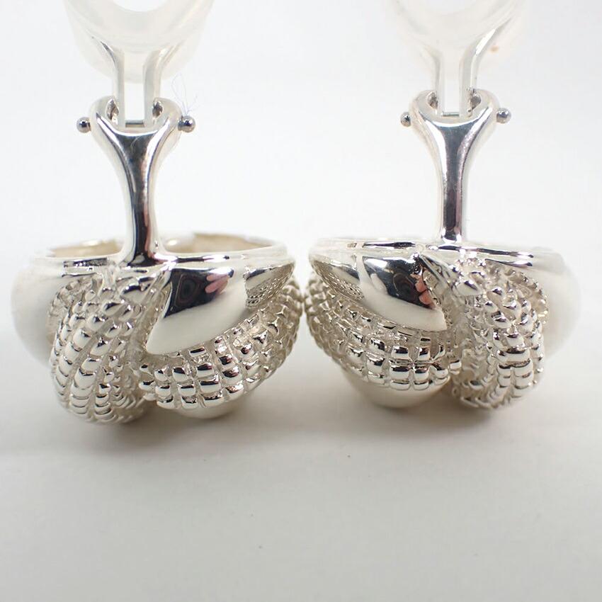 [Used] TIFFANY/Tiffany 925/Twisted Rope Earrings/j52-6