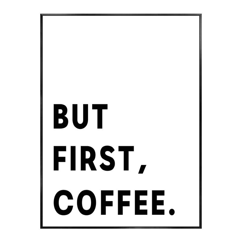 

Скандинавский постер с кофе послеобеденного чая, декоративные принты, интерьерные картины, холст, настенные художественные фотографии, современное украшение для дома и кухни 21x30cm No Framed