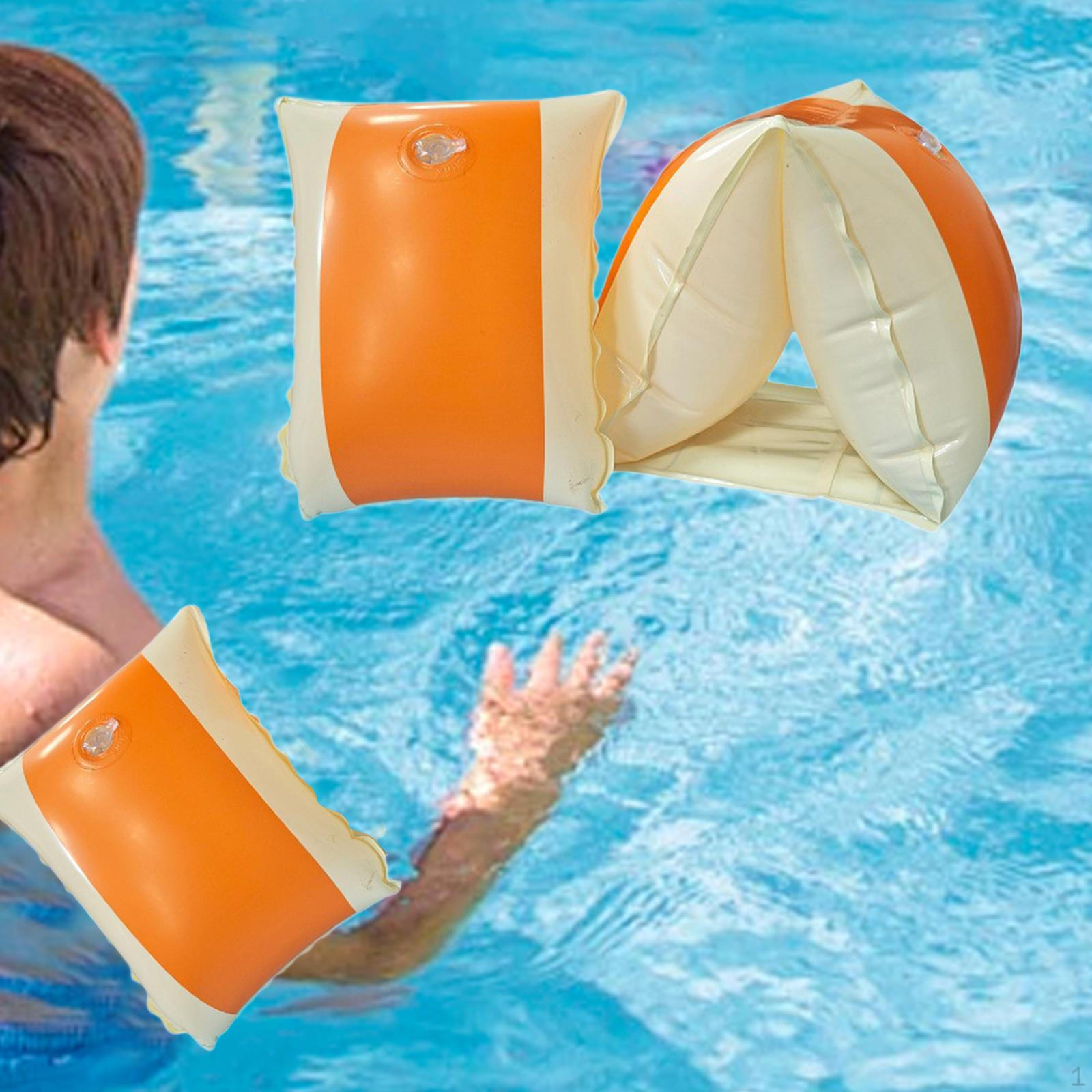 Нарукавники для плавания Летние надувные браслеты на руки Тренировочные нарукавники для бассейна