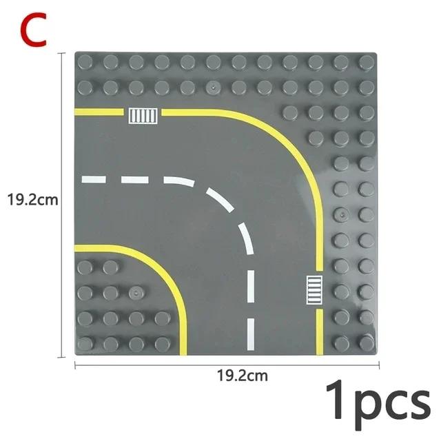 Duploes Velká velikost Základní deska Více velikostí 16x16 8x8 4x4 Cihly Montážní desky Velké částice Figurky Stavební bloky Dětské hračky