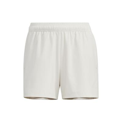 Gerade Shorts mit Seitenstreifen Damen Unterteile Hellgrau HF2468