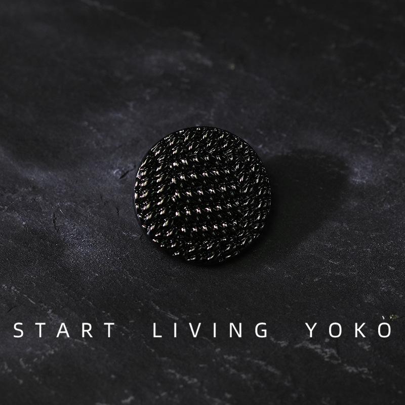 Large Suit Coat Blazer Sewing Buttons Metal Buckles Clothing Needlework Accessories Diy Crafts Supplies Round Alloy Button 6pcs